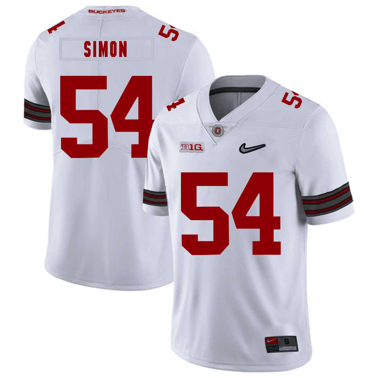 Ohio State Buckeyes 54 John Simon White Diamond Nike Logo College Football Jersey Dzhi,We sell and wholesale Ohio State Buckeyes 54 John Simon White Diamond Nike Logo College Football Jersey Dzhi on line form chian!